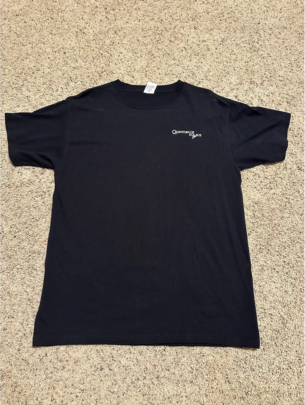 Quantum of Solace Black Graphic T-Shirt Size Large